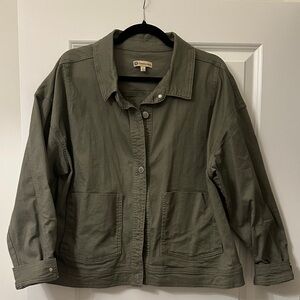 Democracy Olive Utility Jacket